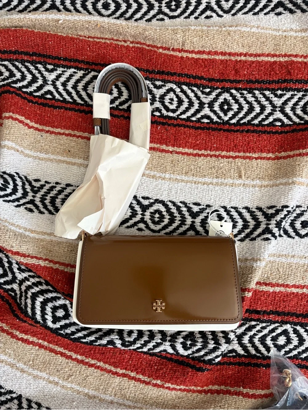 Tory Burch Brown mini Crossbody